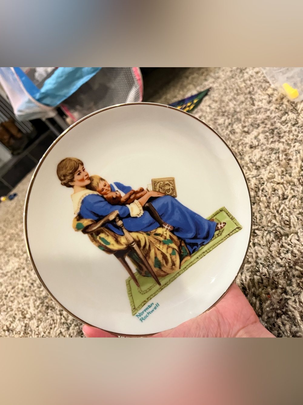Rockwell Plate “Bedtime”